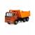 Грузовик металлический Play Smart 1:54 «Самосвал Камаз» 15 см. 6551 Автопарк, инерционный / Оранжевый