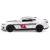 Машинка металлическая Kinsmart 1:38 «2017 Chevrolet Camaro ZL1 (Livery Edition)» KT5399DF инерционная / Белый