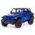 Металлическая машинка Kinsmart 1:34 «2018 Jeep Wrangler (Открытый верх)» KT5412DA, инерционный / Синий