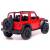 Металлическая машинка Kinsmart 1:34 «2018 Jeep Wrangler (Открытый верх)» KT5412DA, инерционный / Красный