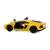 Металлическая машинка Kinsmart 1:38 «Lamborghini Aventador LP 700-4 с принтом» KT5355DF, инерционная / Желтый