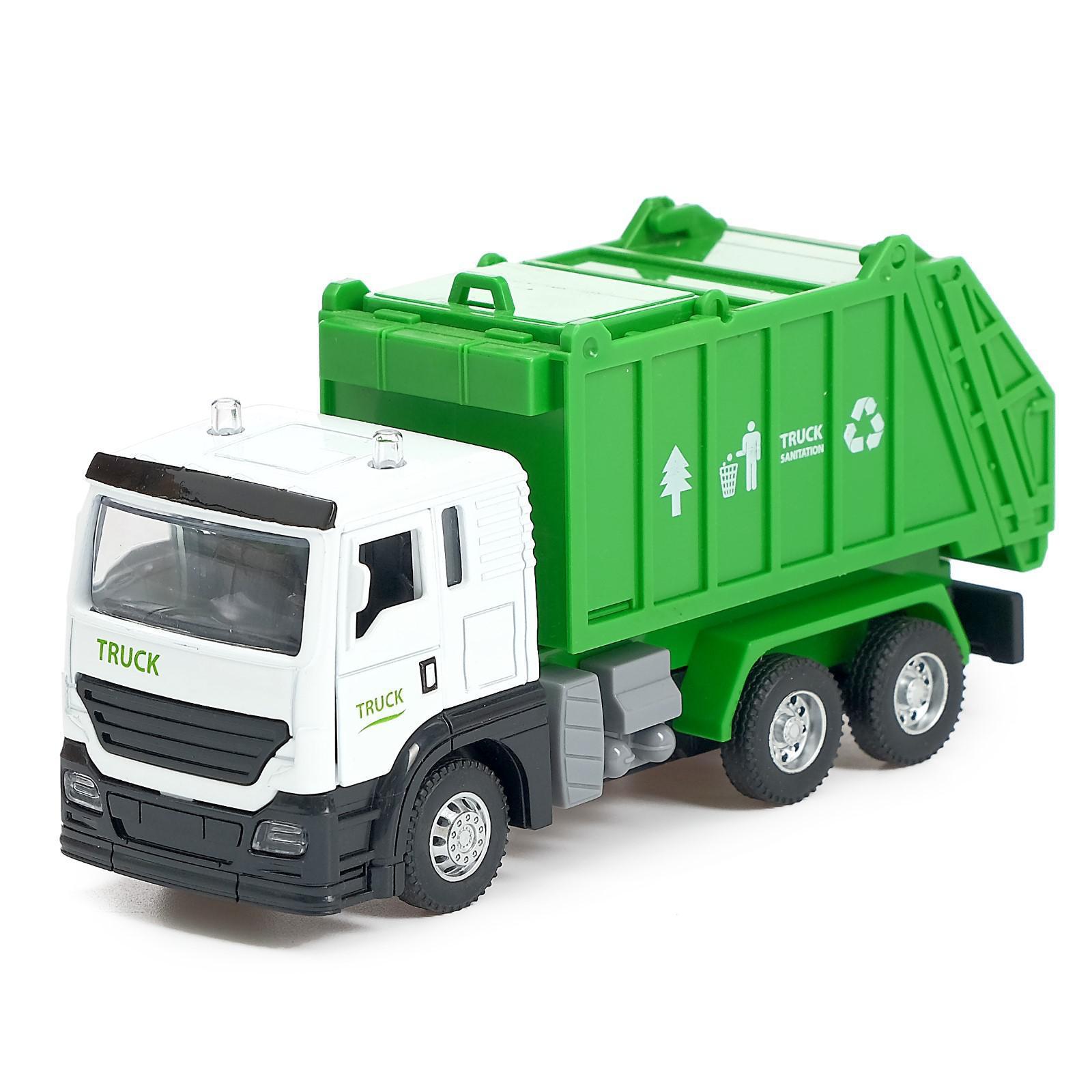 Металлическая машинка «Спецтехника» CLM-81S, инерционная, свет, звук / Микс