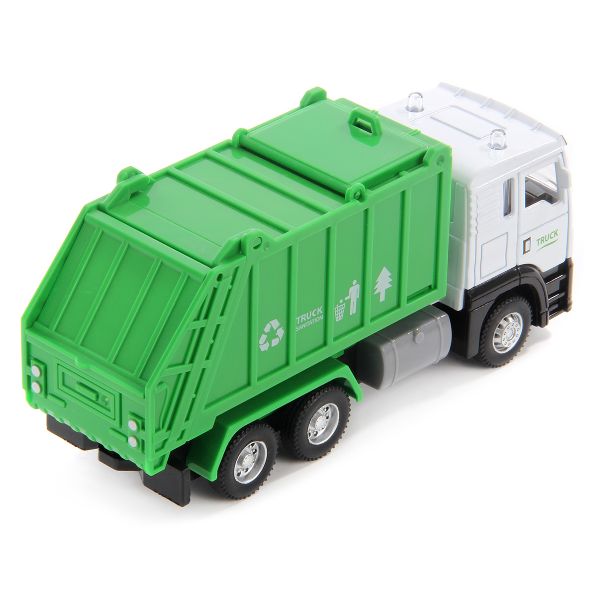 Металлическая машинка «Спецтехника» CLM-81S, инерционная, свет, звук / Микс