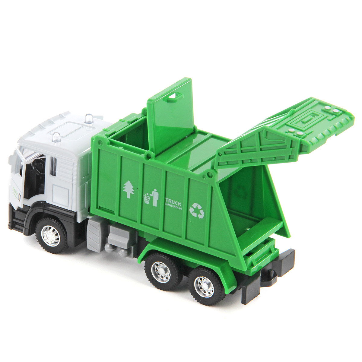 Металлическая машинка «Спецтехника» CLM-81S, инерционная, свет, звук / Микс