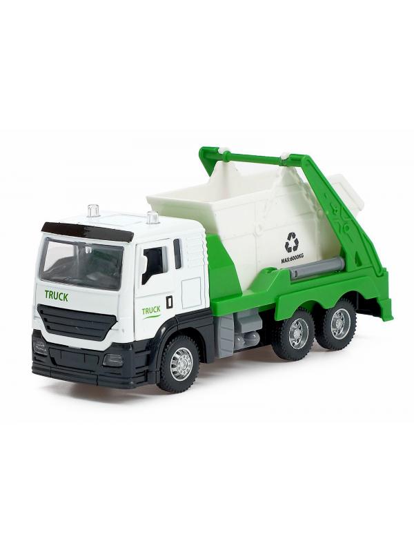 Металлическая машинка «Спецтехника» CLM-81S, инерционная, свет, звук / Микс