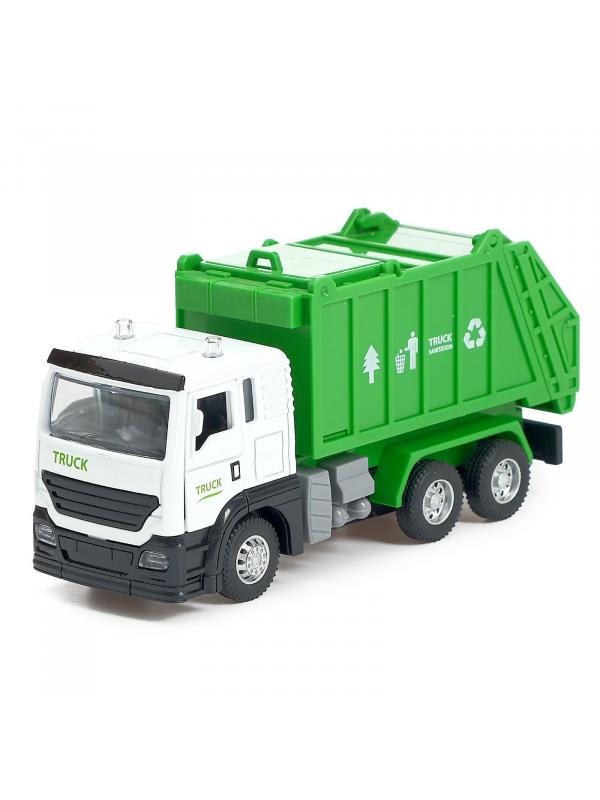 Металлическая машинка «Спецтехника» CLM-81S, инерционная, свет, звук / Микс