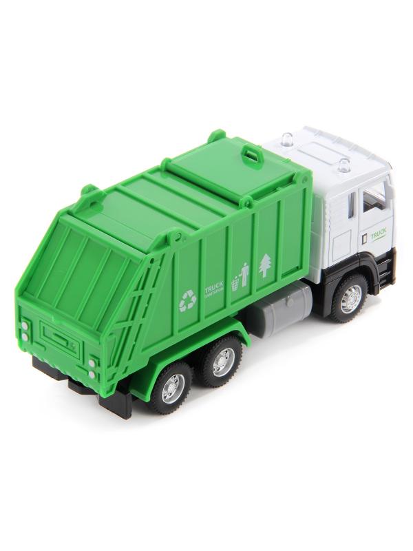 Металлическая машинка «Спецтехника» CLM-81S, инерционная, свет, звук / Микс