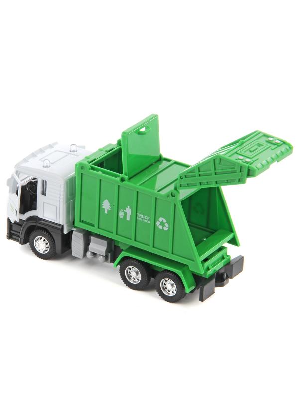 Металлическая машинка «Спецтехника» CLM-81S, инерционная, свет, звук / Микс