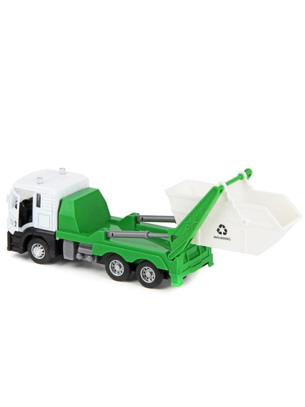 Металлическая машинка «Спецтехника» CLM-81S, инерционная, свет, звук / Микс