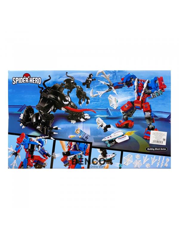 Конструктор «Человек-паук против Венома» 11188 (Super Heroes 76115) / 625 деталей