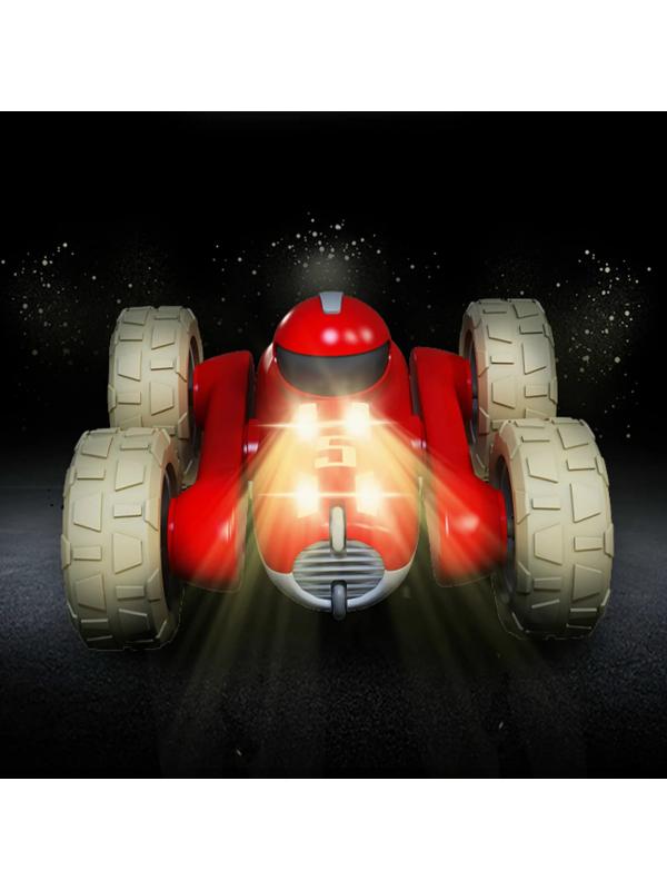 Радиоуправляемая машинка-перевертыш 1:24 со световыми и звуковыми эффектами М2210А / Микс