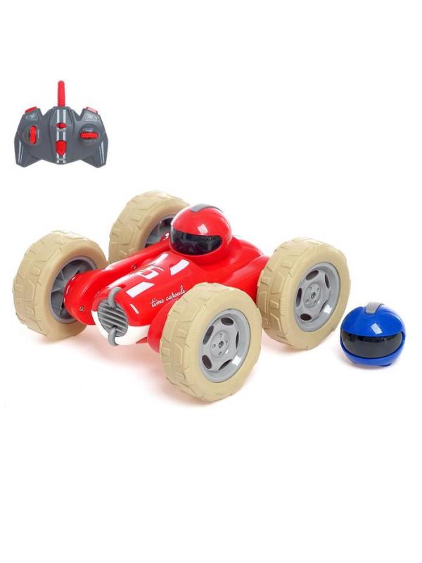 Радиоуправляемая машинка-перевертыш 1:24 со световыми и звуковыми эффектами М2210А / Микс