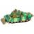 Металлический танк Metal Slug 1:50 «685 Challenger II» 685S, 19 см., инерционный / Темно-зеленый