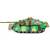 Металлический танк Metal Slug 1:50 «685 Challenger II» 685S, 19 см., инерционный / Темно-зеленый