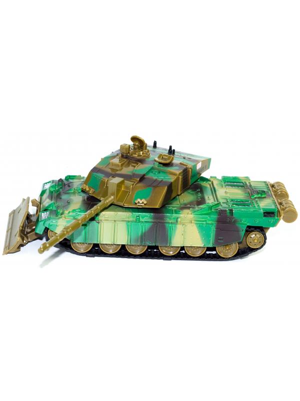 Металлический танк Metal Slug 1:50 «685 Challenger II» 685S, 19 см., инерционный / Темно-зеленый