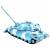 Металлический танк Metal Slug 1:50 «685 Challenger II» 685S, 19 см., инерционный / Голубой