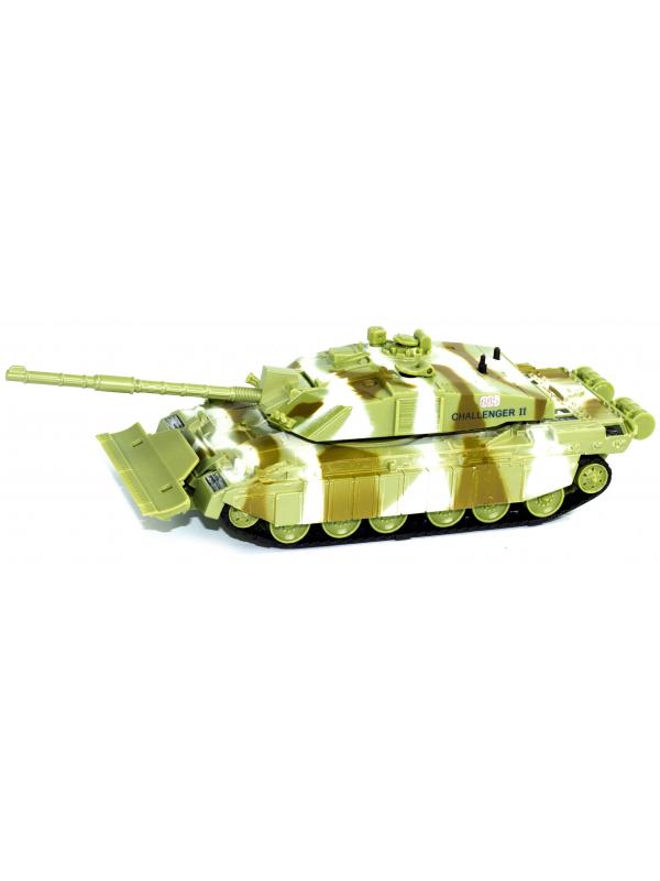 Металлический танк Metal Slug 1:50 «685 Challenger II» 685S, 19 см., инерционный / Зеленый