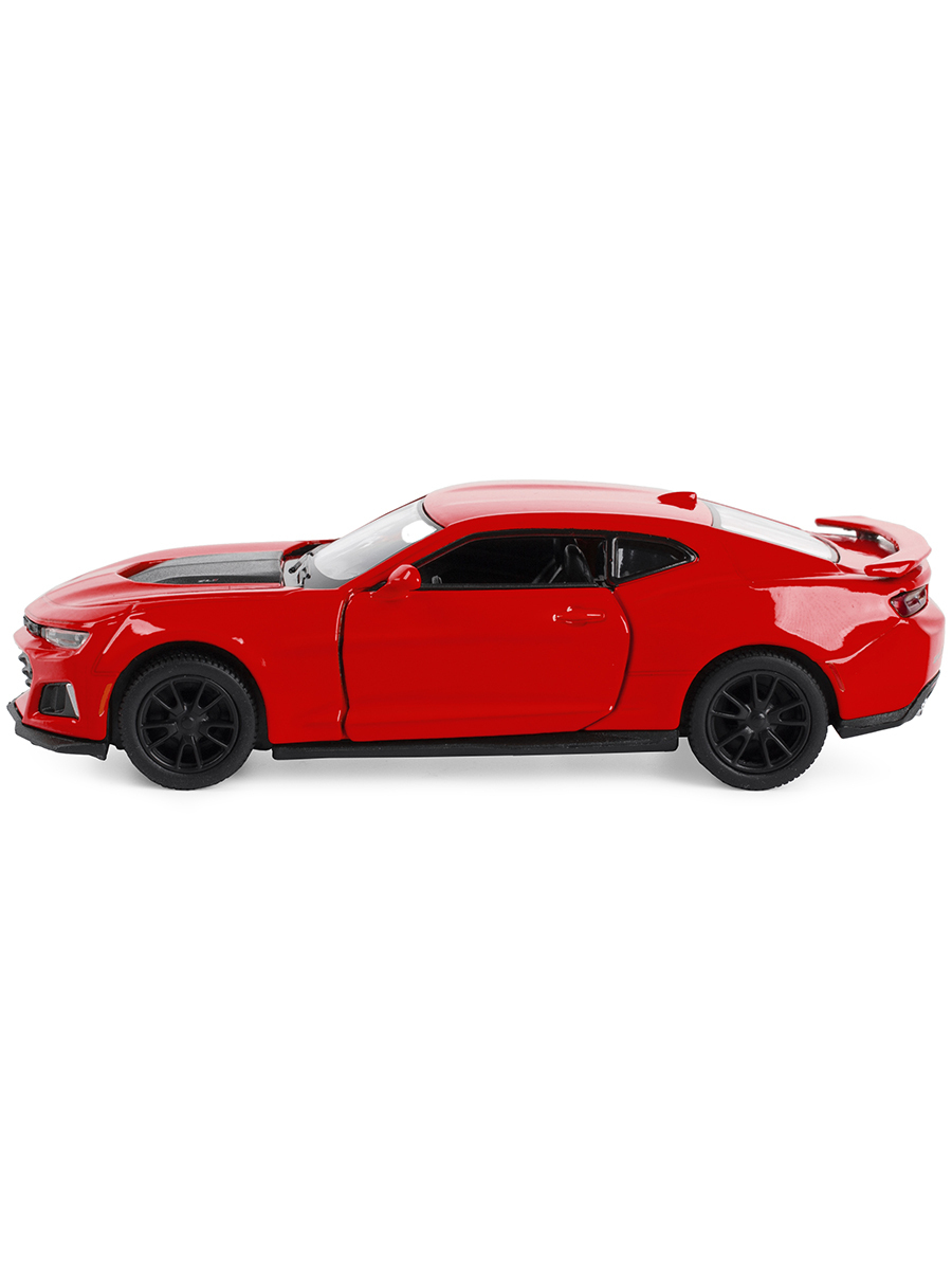 Машинка металлическая Kinsmart 1:38 «2017 Chevrolet Camaro ZL1» 14 см. KT5399D инерционная / Красный