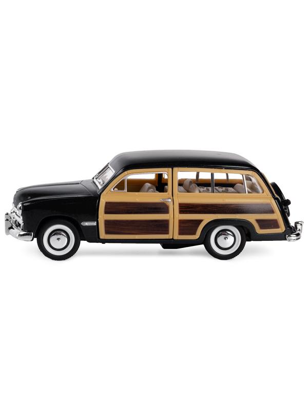 Машинка металлическая Kinsmart 1:40 «1949 Ford Woody Wagon» KT5402D инерционная / Черный