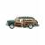Машинка металлическая Kinsmart 1:40 «1949 Ford Woody Wagon» KT5402D инерционная / Зеленый