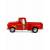Металлическая машинка Kinsmart 1:32 «1955 Chevy Stepside Pick-up (С принтом)» KT5330WF, инерционная / Оранжевый