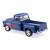Металлическая машинка Kinsmart 1:32 «1955 Chevy Stepside Pick-up (С принтом)» KT5330WF, инерционная / Синий