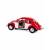 Металлическая машинка Kinsmart 1:32 «1967 Volkswagen Classical Beetle (Color Door)» KT5373D инерционная / Красный