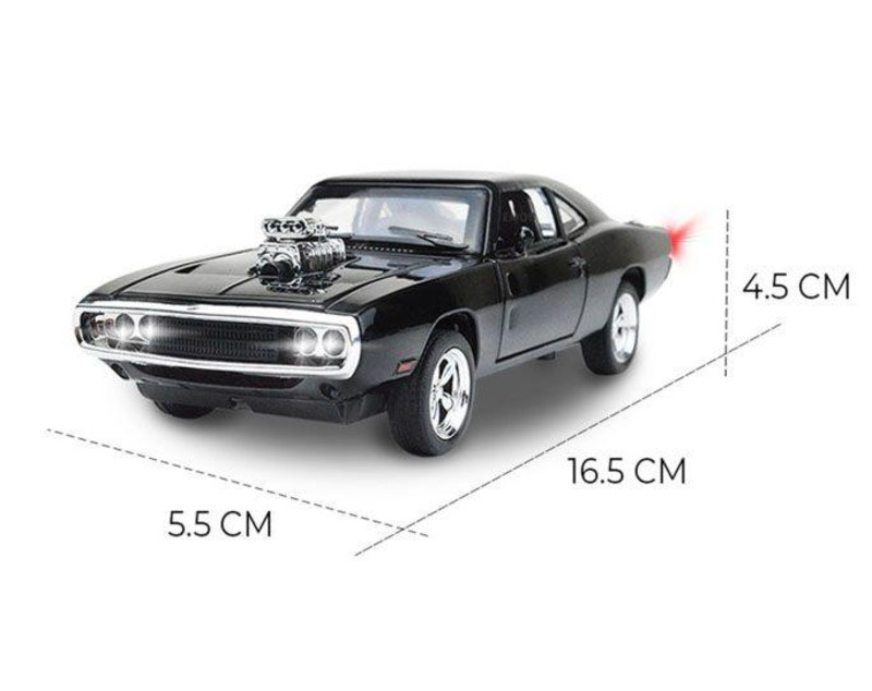 Набор металлических машинок в подарочном боксе MiniAuto 1:32, 3240M, 16 см. инерция, свет, звук