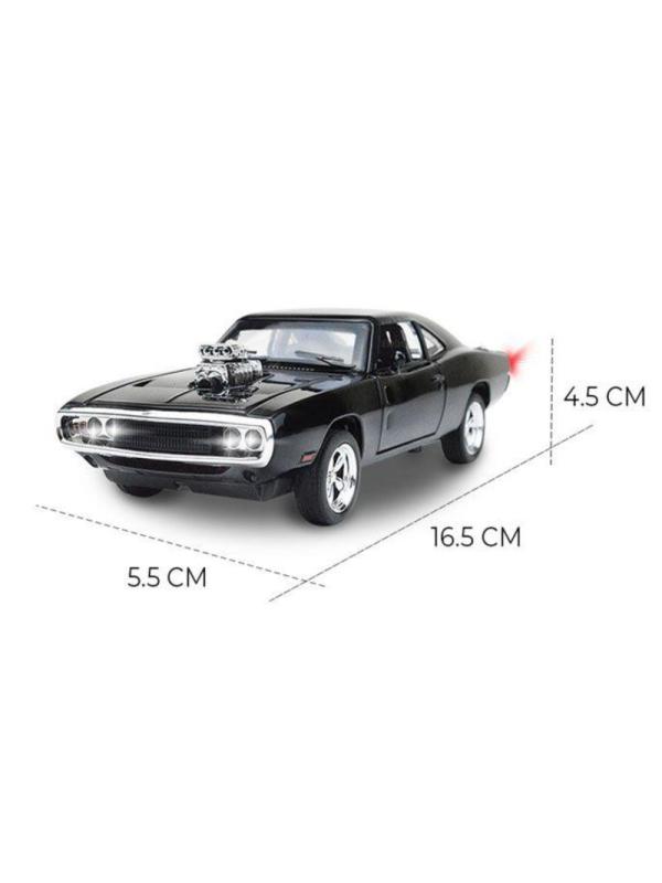 Набор металлических машинок в подарочном боксе MiniAuto 1:32, 3240M, 16 см. инерция, свет, звук