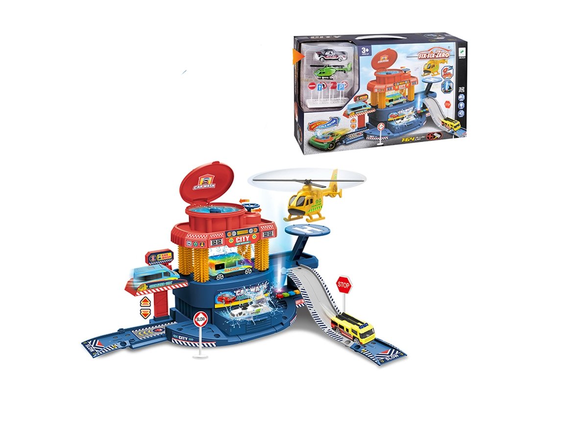 Игровой набор ‎Парковка «‎Город» со световыми и звуковыми эффектами / 660-A319