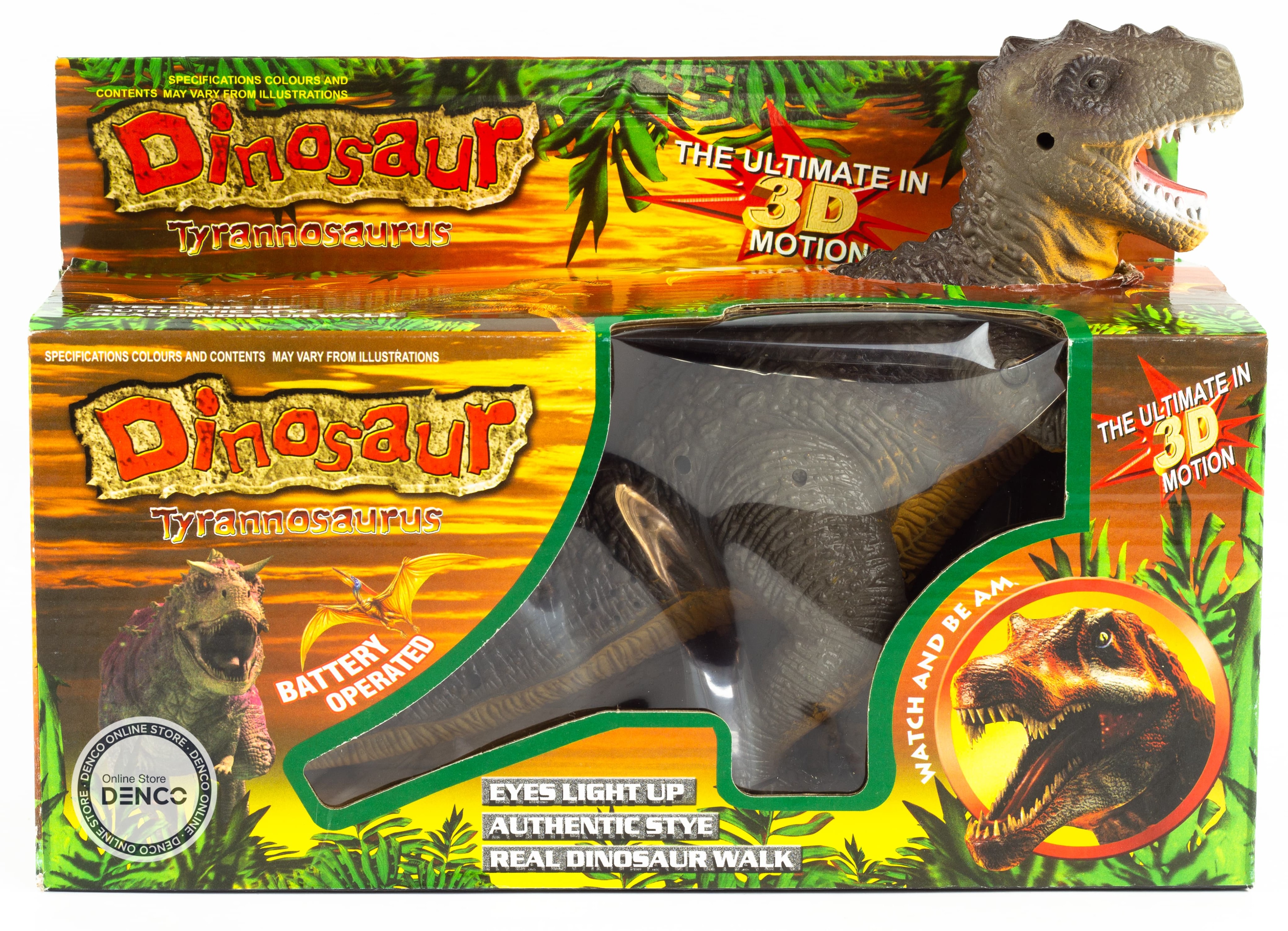 Интерактивная игрушка «Dinosaur - Тираннозавр», свет, звук, движение 1009