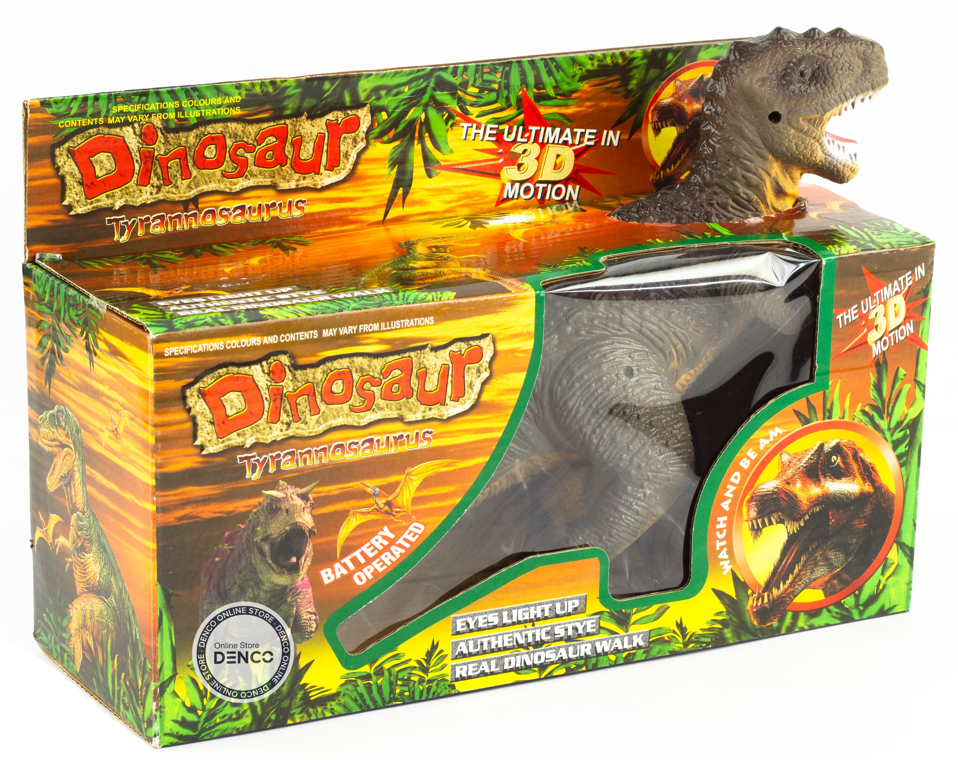 Интерактивная игрушка «Dinosaur - Тираннозавр», свет, звук, движение 1009