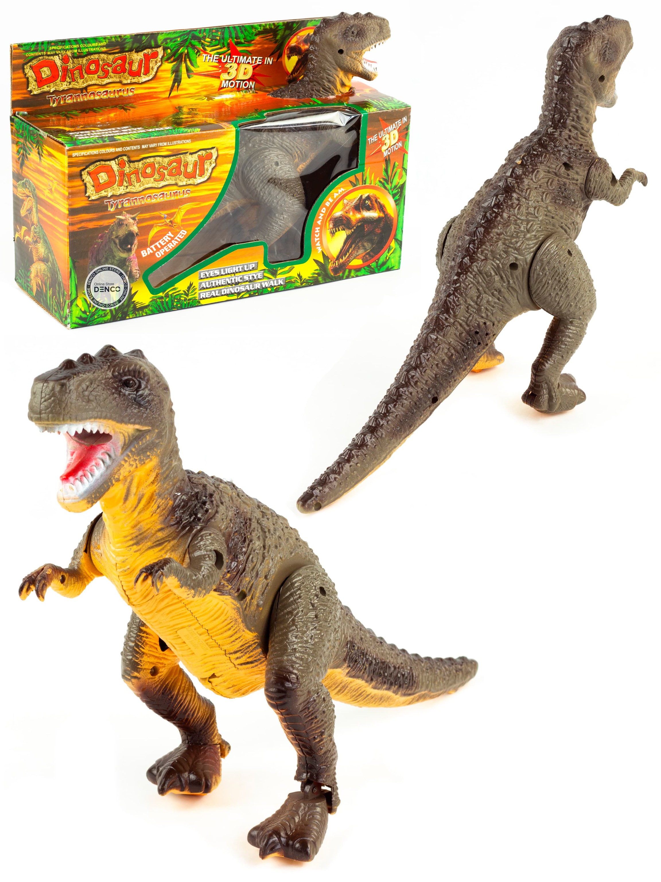 Интерактивная игрушка «Dinosaur - Тираннозавр», свет, звук, движение 1009