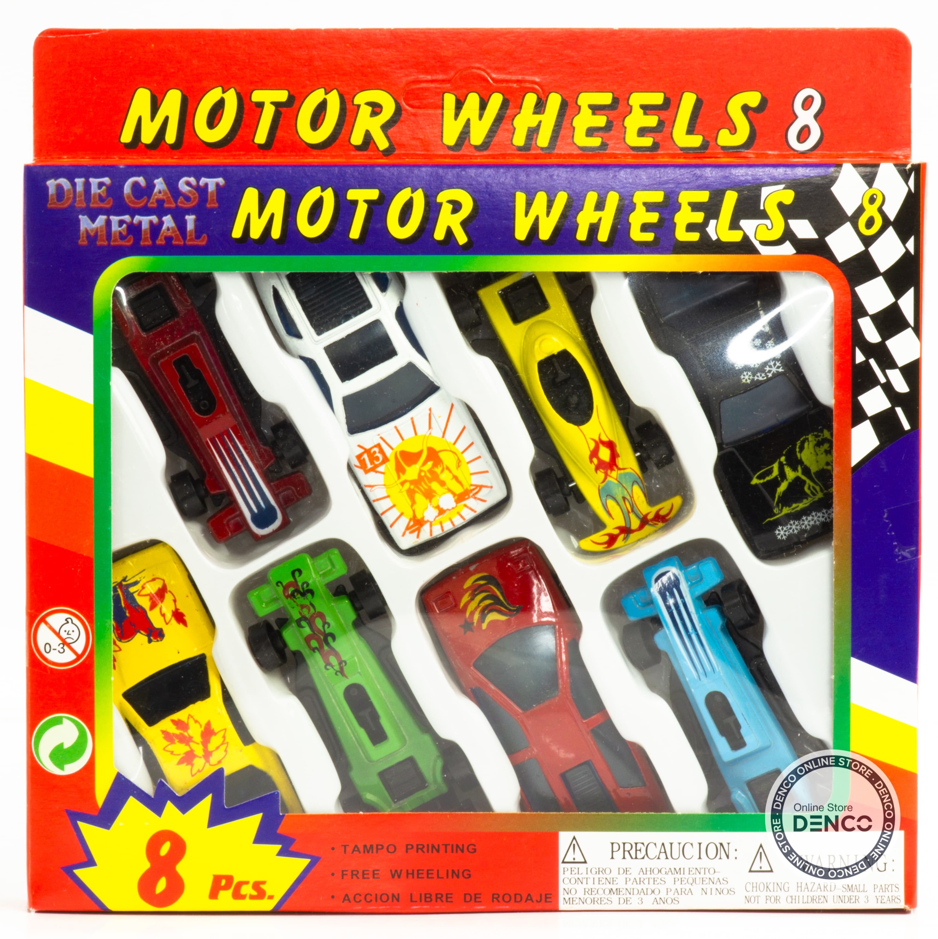 Набор металлических машинок «Motor Wheels» 92753-8 / 8 шт.