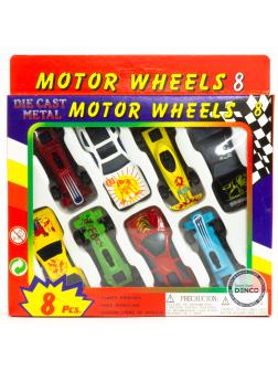 Набор металлических машинок «Motor Wheels» 92753-8 / 8 шт.