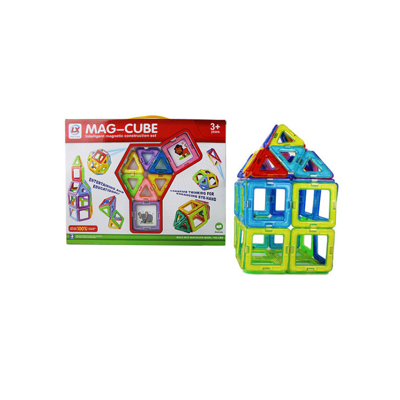 Магнитный конструктор «Mag Cube»‎ 0286А / 20 деталей