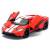 Металлическая машинка Kinsmart 1:38 «2017 Ford GT с принтом» KT5391DF, инерционная / Красный