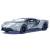 Металлическая машинка Kinsmart 1:38 «2017 Ford GT с принтом» KT5391DF, инерционная / Серый