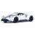 Металлическая машинка Kinsmart 1:38 «2017 Ford GT с принтом» KT5391DF, инерционная / Белый