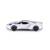 Металлическая машинка Kinsmart 1:38 «2017 Ford GT с принтом» KT5391DF, инерционная / Белый
