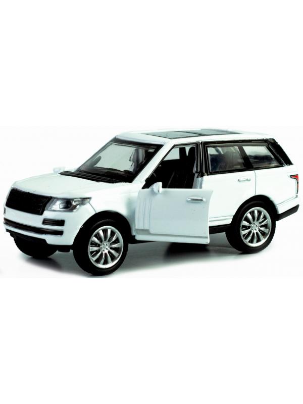 Машинка металлическая 1:50 Play Smart «Range Rover Vogue» 6524D, инерционная / Белый