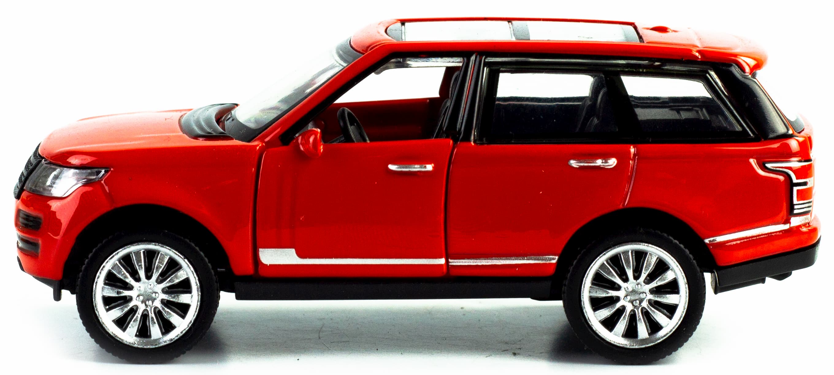 Машинка металлическая 1:50 Play Smart «Range Rover Vogue» 6524D, инерционная / Красный
