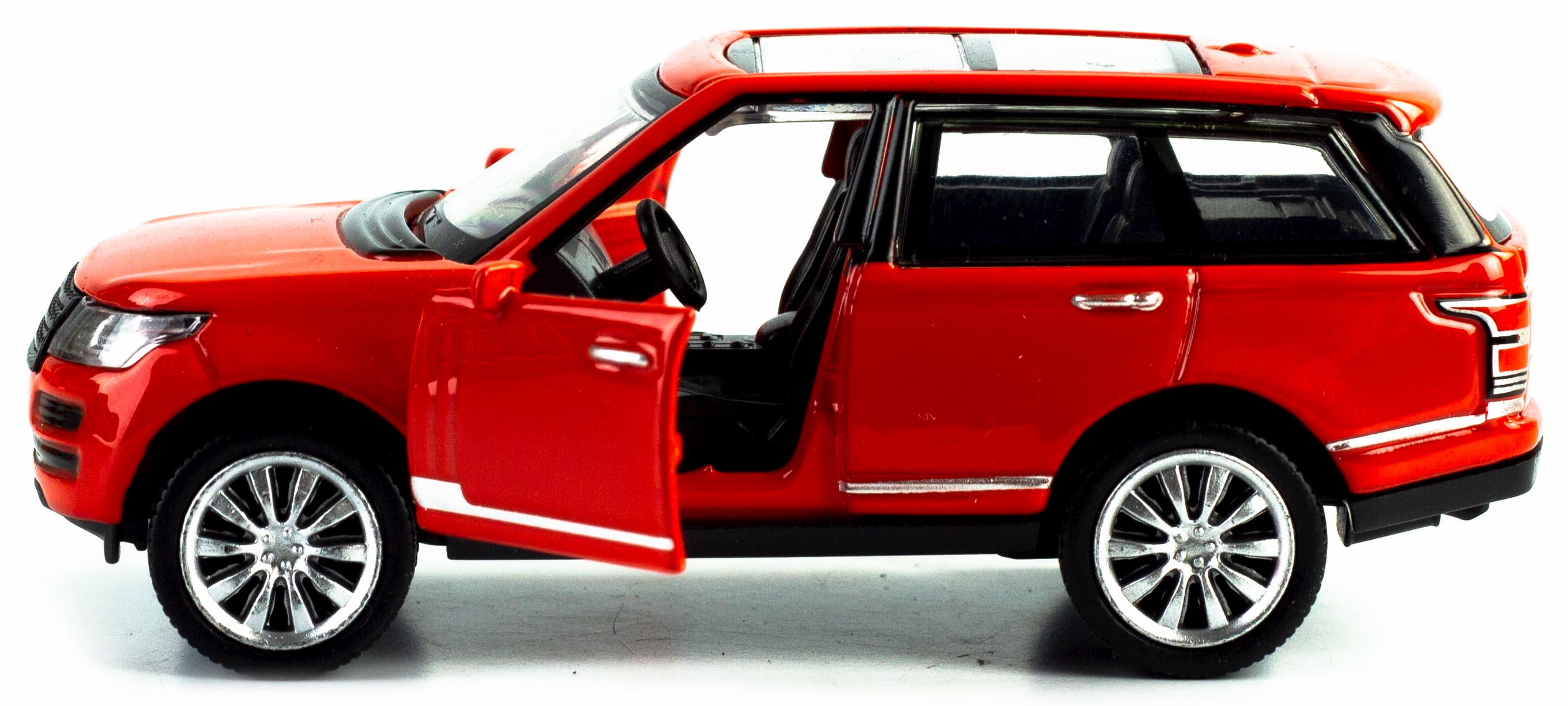 Машинка металлическая 1:50 Play Smart «Range Rover Vogue» 6524D, инерционная / Красный