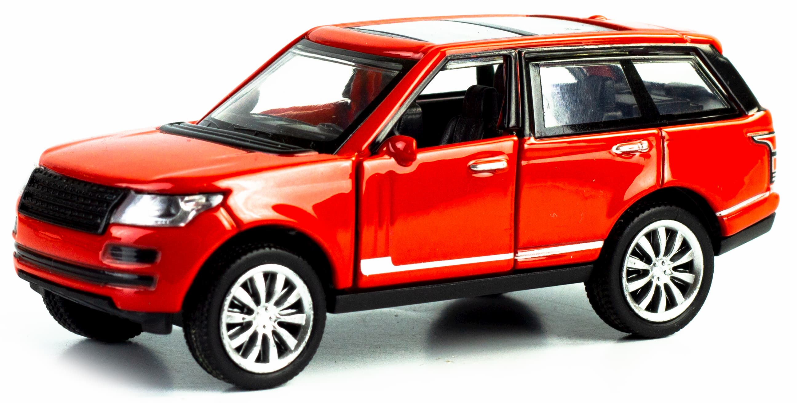 Машинка металлическая 1:50 Play Smart «Range Rover Vogue» 6524D, инерционная / Красный