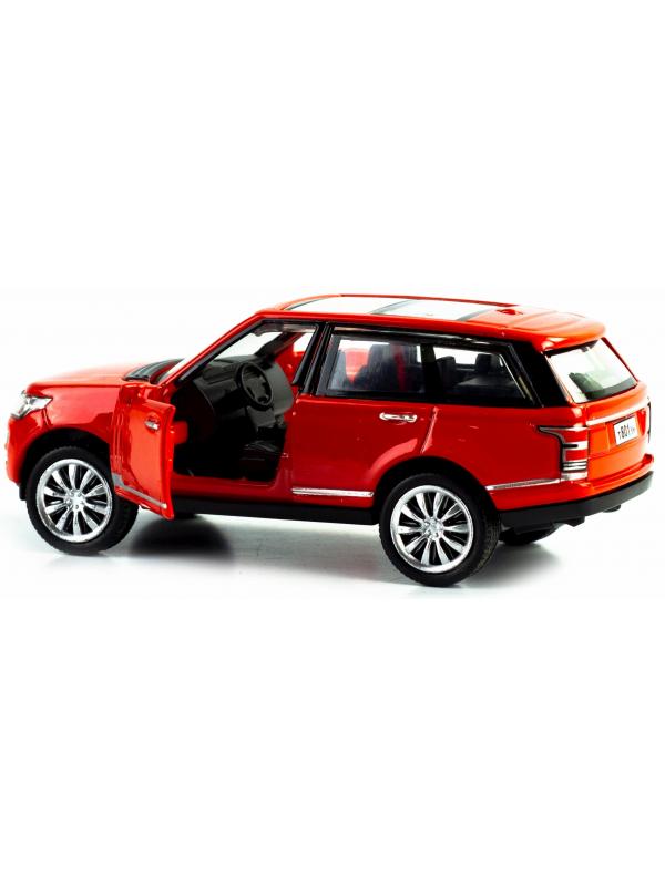 Машинка металлическая 1:50 Play Smart «Range Rover Vogue» 6524D, инерционная / Красный