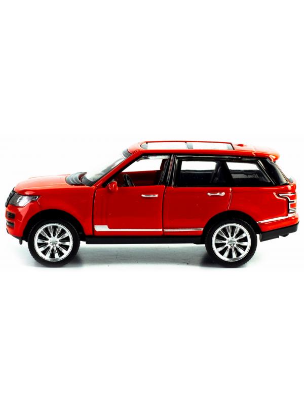 Машинка металлическая 1:50 Play Smart «Range Rover Vogue» 6524D, инерционная / Красный