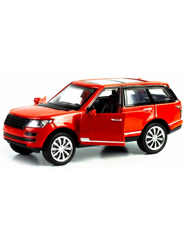 Машинка металлическая 1:50 Play Smart «Range Rover Vogue» 6524D, инерционная / Красный