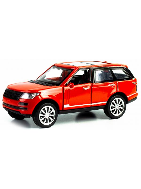 Машинка металлическая 1:50 Play Smart «Range Rover Vogue» 6524D, инерционная / Красный