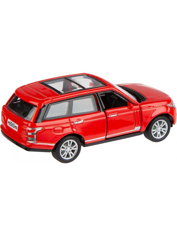 Машинка металлическая 1:50 Play Smart «Range Rover Vogue» 6524D, инерционная / Красный