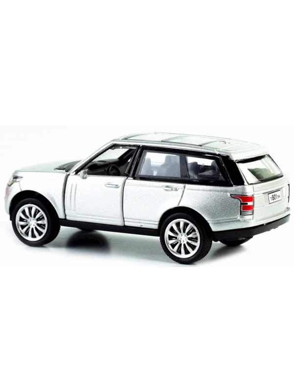 Машинка металлическая 1:50 Play Smart «Range Rover Vogue» 6524D, инерционная / Серый